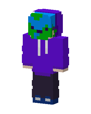 Earth Hoodie Minecraft skin