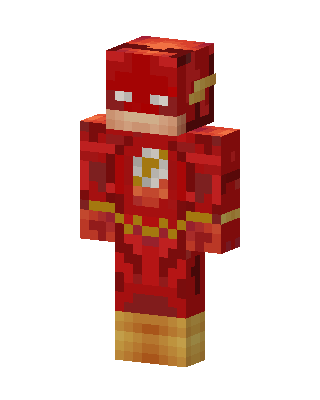 The Flash Minecraft skin
