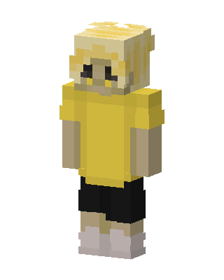 Sunny Hoodie skin, 3D preview