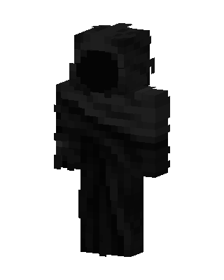 Black Hooded Villain Boy Minecraft skin