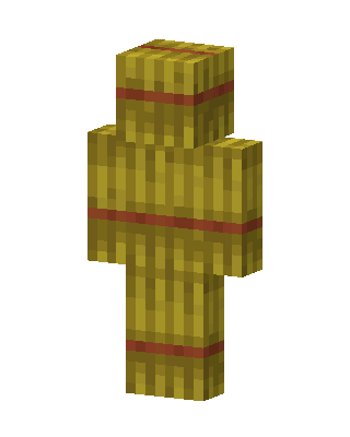 Hay Bale skin, 3D preview