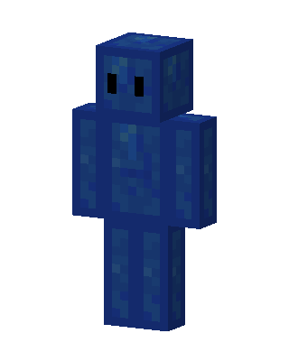 Lapis Golem skin, 3D preview