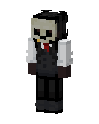 Skull Butler skin, 3D preview