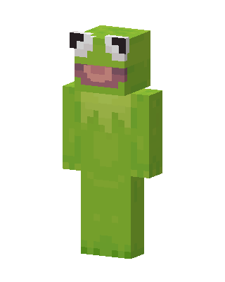 Kermit The Frog Minecraft skin