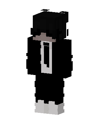 Black Suit Boy Minecraft goth skin