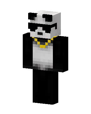 Cool Panda skin, 3D preview