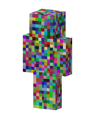 Static Noise skin, 3D preview