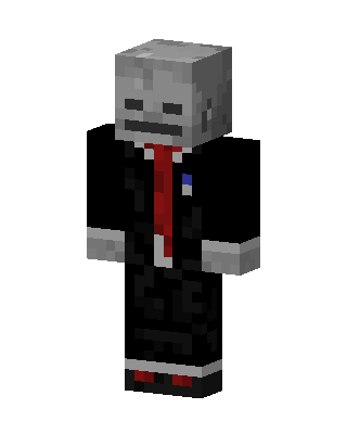 Black Villain Boy Minecraft skin