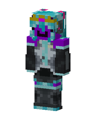 Teal Fighter Girl Minecraft skin