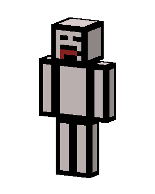 Derpy Ghost skin, 3D preview