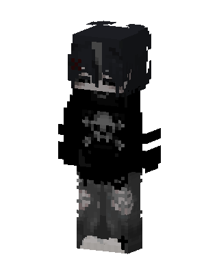Black Villain Boy Minecraft skin