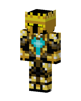 Golden Knight Minecraft skin