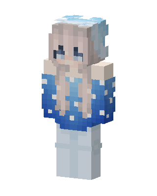 Frost Maiden Minecraft skin