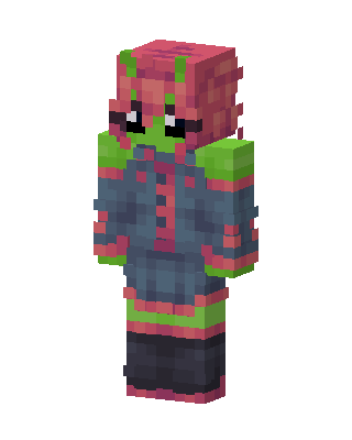 Watermelon Girl Minecraft skin
