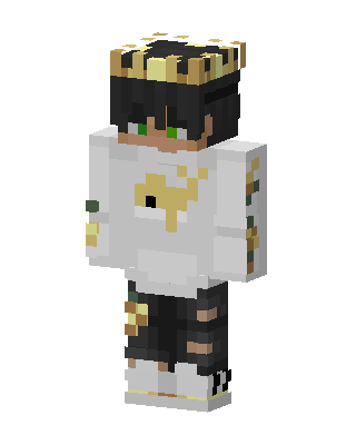 Golden Crown Boy Minecraft skin