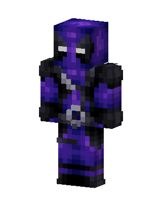 Purple Masked Hero Boy Minecraft skin