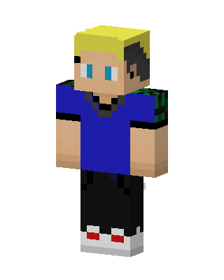 Blue Player Boy Minecraft blue skin