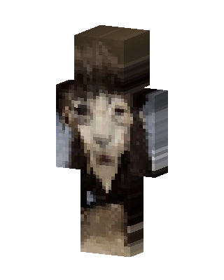 Brown Player Girl Minecraft skin