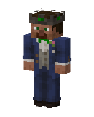Sea Captain skin, 3D preview