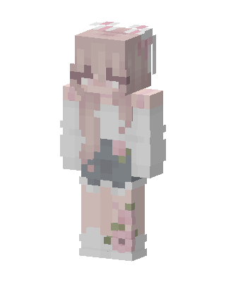 Blossom Bunny Minecraft cute skin