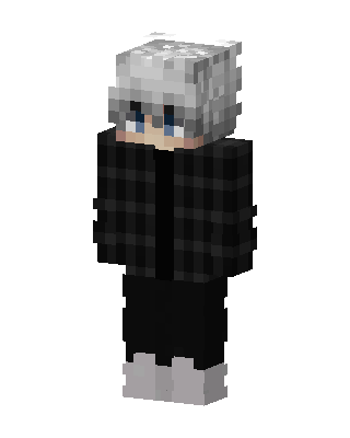 Plaid Jacket Boy skin, 3D preview