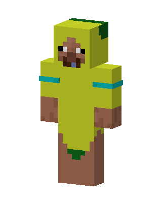 Yellow Animal Boy Minecraft skin