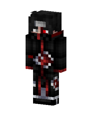 Itachi Uchiha skin, 3D preview