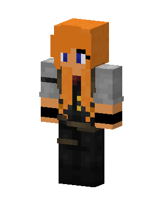 Ginger Adventurer skin, 3D preview
