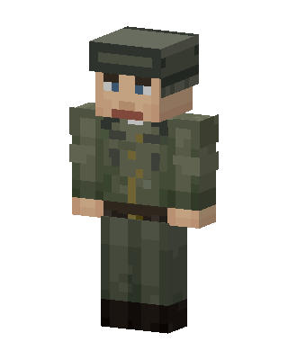 Field Officer Minecraft green skin