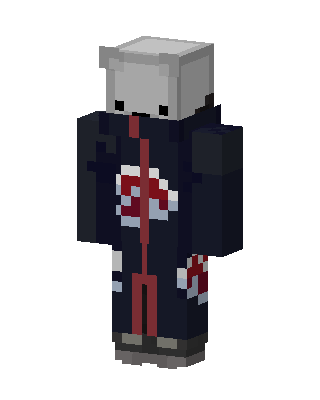 Black Hero skin, 3D preview