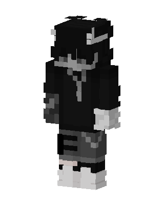 Black Ninja skin, 3D preview