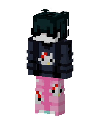 Black Cutie Girl Minecraft skin