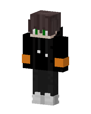 Black Villain Boy Minecraft goth skin