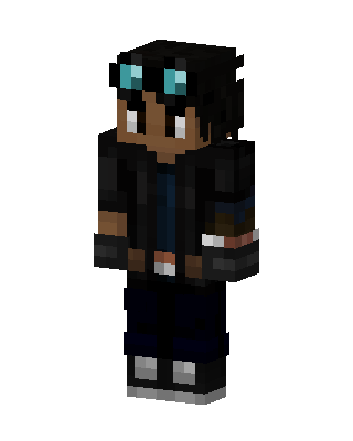 Goggle Hacker Minecraft skin