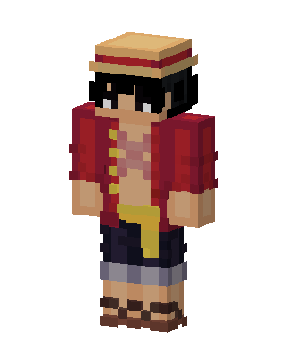 Monkey D. Luffy Minecraft skin
