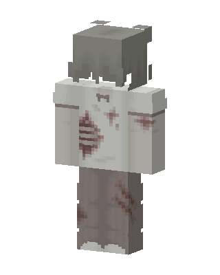 White Fighter Boy Minecraft skin
