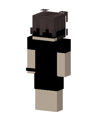 Black Player Minecraft black skin