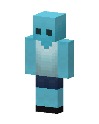 Cyan Mob Minecraft skin