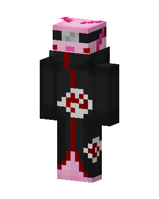 Axolotl Akatsuki Minecraft skin