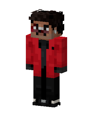 Red Suit Boy skin, 3D preview