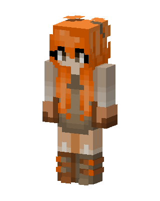 Ginger Wanderer Minecraft skin