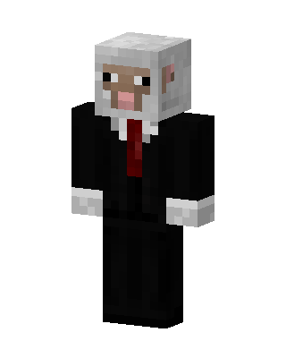 Black Suit Boy Minecraft black skin
