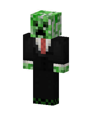 Black Villain skin, 3D preview