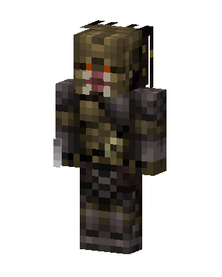 Brown Hero Boy Minecraft skin