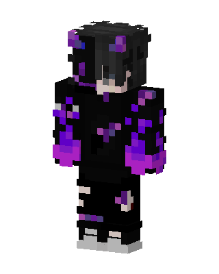 Void Flame skin, 3D preview