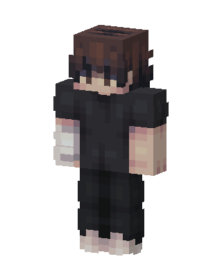 Black Player Boy Minecraft black skin