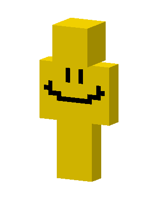 Smiley Face skin, 3D preview