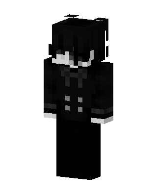 Monochrome Butler skin, 3D preview