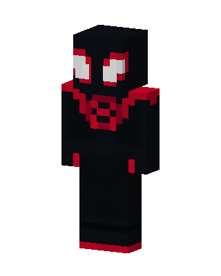 Miles Morales skin, 3D preview