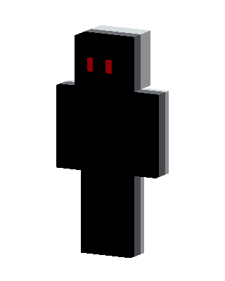 Black Mob skin, 3D preview